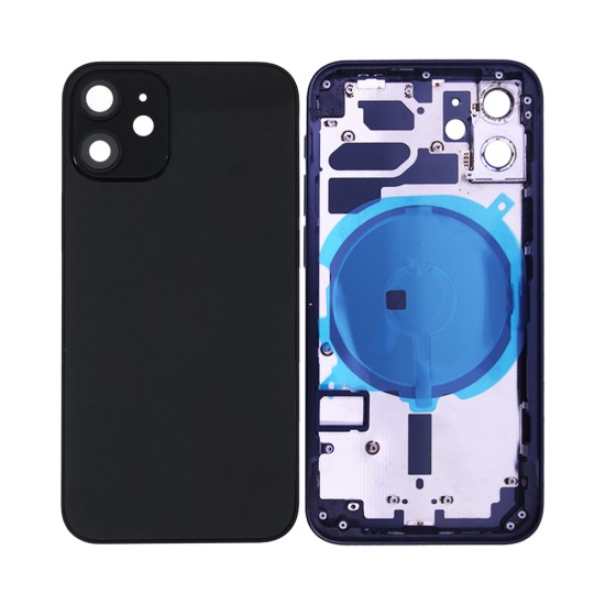 Tapa Trasera+Frame Apple iPhone 12 Mini Negro